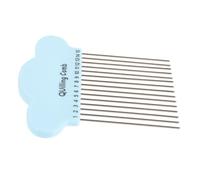 jojofuny Plastic and Metal Paper Quilling Comb Tool for DIY Crafting Reusable Quilling Weaving and Paper-Rolling Accessory Easy to Use for Handmade Decorations and Random Color