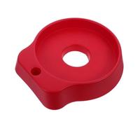 jojofuny Plastic Fire Extinguisher Base Floor Stand with High-visibility Finish and Easy Installation round Red Holder for Fire Extinguishers Suitable for Office and Commercial Settings