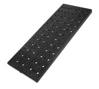 jojofuny Plastic Trench Drain Cover and Long Lifespan with Good Water Permeability Replaceable Sewer Cover for Outdoor Drainage Channels and Kitchen Drain Systems