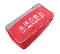 jojofuny Portable Car Emergency Tool Storage Bag Multifunctional Vehicle Medicine Pouch for Roadside Assistance Cloth Material Bright for Easy Visibility