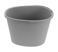 jojofuny Portable Commode Chair Bucket with Handle, Splash-Proof Plastic Toilet Replacement for Seniors and Elderly, Hygienic Design for Bedside and Bathroom Use