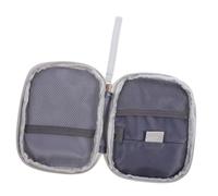 jojofuny Portable Medicine Storage Bag Made of Sturdy Oxford Cloth with Safe and Secure Design, for Travel and Outdoor Use on Bike Or Motorcycle, Compact First Aid and Medication Organizer
