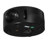 jojofuny Portable Mini Projector for Built Speaker Home Theater LED Projector Abs Plastic Compact Travel Device for Classroom Camping Office and Dorm Use