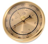 jojofuny Portable Multi-Use Barometer Dial Design Barometer Thermometer Hygrometer Air Pressure Gauge for Indoor Home and Outdoor Weather Forecast