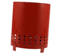 jojofuny Portable Stainless Steel Fire Pit Tabletop Hand Warmer and Small Fireplace for Camping Outdoor Activities and Home Use Non-skid Base with Stand Placement