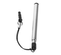 jojofuny Portable Telescopic Stylus Pen for Touch Screen Devices and Phones with High Sensitivity and Precision, Silver Plastic and Metal Construction, for Home and Office Use