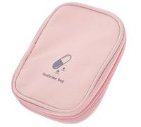 jojofuny Portable Travel Nursing Bag Small Medicine Organizer with Oxford Cloth and Polyester Fiber Material, Practical Design for Leisure and School Use, Lightweight First Aid Pouch