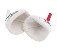 jojofuny Pot Clean 2pcs Cover Caps Protective to Triangle Cotton Handle and Hats for Easy Machine Washable and Pan Protectors Cooking Grilling
