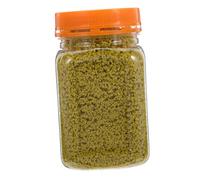 jojofuny Powder Grass Miniature 400ml DIY Shrub Bushy for Sponge Tree Scatter Tuft with Realistic Versatile Application Yellow Decoration, for Fairy Gardens and Railway Scenes Terrain