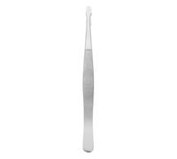 jojofuny Precision Stainless Steel Curved Stamp Tweezers Anti-Static Forceps for Philately Collectors with High Elasticity Suitable for Stamp Handling and Industrial Use