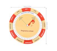 jojofuny Pregnancy Wheel Set 2Pcs with Colorful Paper Fetal Development Chart for Expecting Mothers Pregnancy Countdown and Maternal Health Tracker
