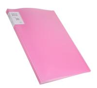 jojofuny Presentation Book with Clear Sleeves Page Artist Portfolio Folder Sturdy and Flexible Art Storage Binder with Rounded Corners for Painting Sketches Documents and Display