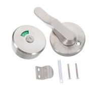 jojofuny Privacy Indicator Door Lock with Vacant Occupied Display Stainless Steel Bathroom Latch for Public Restroom Partitions Durable Privacy Bolt for Toilet Doors Easy Clean Design