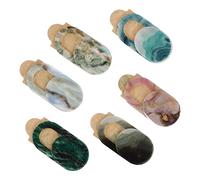 jojofuny Protect Your Privacy Marble Pattern Phone Webcam 6pcs Camera Protectors Super Thin Prevents Web Cameras from Spying