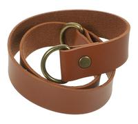 jojofuny PU Leather Curtain Tie Back Strap Brown Sturdy Curtain Holdback for Home Window Drapery Tieback Accessory for Living Room and Bedroom