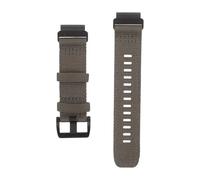 jojofuny Quick Release Olive Green Nylon Watch Band 20mm - Stretchable Casual Replacement Strap for Men and Women, Outdoor and Festive Wristband Accessory