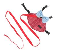 jojofuny Rabbit Gentleman Suit Comfortable Bunny Harness Leash Set for Small Pets Outdoor Adventures and Festive Occasions Adorable Design