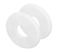 jojofuny Radiator Pipe Cover Wall Flange Cover Collar Decorative Plate for Hide Cable Hole Covers Easy Install for Under Sink Pipe