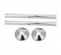 jojofuny Radiator Pipe Covers Abs Plastic Clip Pipe Collars for Central Heating Quick Installation for Living Room Bathroom Kitchen