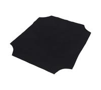 jojofuny Raised Dog Cot Bed Cover Breathable Mesh Cloth Removable Washable Fabric Black Year round Use Home Indoor Pet Bed