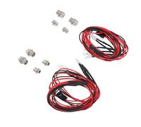 jojofuny Rc Car LED Light Kit Remote Controlled Model Cars Practical Diode Material 2 Sets for 1/10 and 1/8 Scale Long Using Life Suitable for Rc Trucks