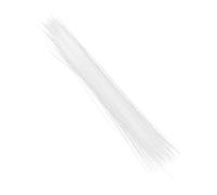 jojofuny Realistic Simulated Cat Whiskers for DIY Felted Transparent White Tapered Whisker Crafting Accessory Easy to Install for Face Suitable for Needle Felting and Soft Making