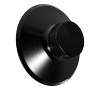 jojofuny Record Weight Stabilizer Clamp, Stable Rotation and Vibration Reduction with Aluminum in Sl lack Design Vinyl Turntable for Phonograph Record Player Audio Equipment