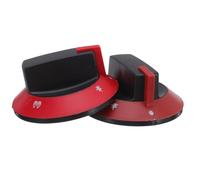 jojofuny Red 8mm Flat Shaft Hole Gas Stove Control Knob Replacement Plastic Round Range Replacement Knobs with Effortless Installation and Precise Control for Cooktop Stove