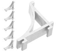 jojofuny Refrigerator Shelves Support Clips No Drilling Required Metal Shelf Brackets for Kitchen Storage