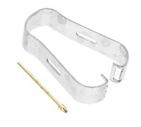 jojofuny Replacement Metal Stylus Tip Clamp for Compatible Pen Accurate Stylus Pen Tips for Touch Screens Gold Cone-shaped Easy Storage