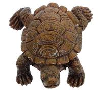 jojofuny Resin Turtle Figurine Decoration Realistic Animal Figure for Garden and Home Resin Craft Model Gift for Family and Friends Miniature Fake Turtle Ornament