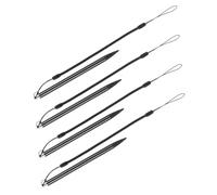 jojofuny Resistive Touch Screen Stylus Pens with Antiloss Spring Lanyard 4pcs Precise Control Aluminum and Copper Stylus for Navigation and Industrial Control Equipment