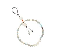jojofuny Retro Bodhi Beaded Phone Pendant Lanyard Decorative Wrist Strap for Mobile Phones Music Players USB Drives Creative Antique Style Anti-lost Mobile Chain for Men and Women