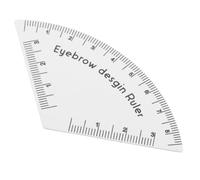 jojofuny Reusable Eyebrow Template for Precise Drawing and Shaping Eyebrow Guide Measurement Tool for Makeup Beginners and Brow Mapping