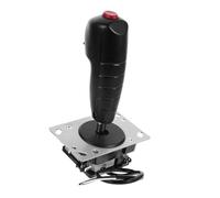 jojofuny Reusable Flight Stick Joystick Replacement Gaming Rocker with Vibration Micro Switch Pcb for PC Flight Simulator Controllers