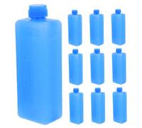 jojofuny Reusable Ice Packs Maintain Low Temperature Blue Pe Material 10pcs for Air Cooler Easy to Use, for Providing Cool Relief Wherever You Go in Summer