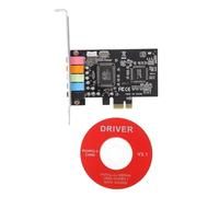 jojofuny Revolutionize Your Audio Sound Card 5.1 Channel 6 Digital Outputs Low Profile Bracket Multi- Compatible Random
