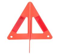 jojofuny Road Safety Kit Reflective Emergency Triangle 10.08In Portable Vehicle Breakdown Warning Sign for Nighttime Roadside Assistance