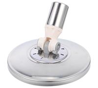 jojofuny Rotatable Mop Head Replacement Attachment Stainless Steel Disc Adapter for Home Cleaning Compatible with Multiple Spinning Mop Systems Detachable