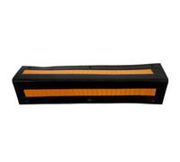jojofuny Rubber Corner Protectors with Reflective Design for Walls and Vehicles, Heavy-duty Garage Wall Guards with Easy Installation, for Parking Lots and Public Places to Prevent Damage