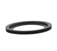 jojofuny Rv Toilet Parts Silicone Seal Ring Black Solid Silicone Material Lightweight Secure and Tight Seal for Rv Toilets Suitable Wherever You Go