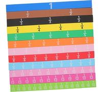 jojofuny Score Presenter Teaching Fractions Math Magnetic Fraction Educational Building Construction Foam