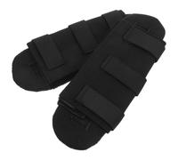 jojofuny Shoulder Pad Journeys for Outdoor Adventures for Comfort Support 2pcs Shoulder Strap Cushion, Removable Black Canvas Sponge, Breathable Backpack Bag Straps