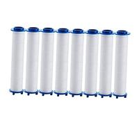 jojofuny Shower Head and Hose Filters 8pcs Replacement Filters Pp Cotton Improve Water Easy to Use