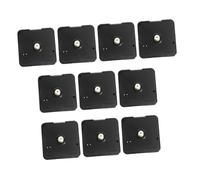 jojofuny Silent Clock Movement Quartz Wall Clock Mechanism Repair Parts Fine Workmanship Easy to Install Retro Style Living Room Decor 10 Sets