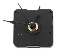 jojofuny Silent Small Clock Mechanism Replacement Kit for 10-12cm Clocks, Battery Operated Quartz Movement, Diy Wall, Black