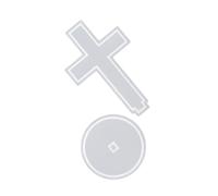 jojofuny Silicone Cross Resin Mold for DIY Candle Making with Elegant Realistic Church-Inspired Design, White Cross Shape for Tabletop Decoration and Repeated Crafting Projects