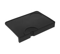 jojofuny Silicone Espresso Tamper Mat for Coffee Machine, Nonslip and Removable Tamping Pad with Corner Edge Support, 8.4x6.1 Inch Coffee Maker Pad Suitable for Home and Cafe Use