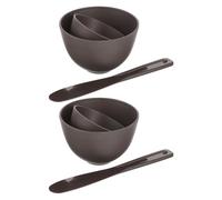 jojofuny Silicone Face Mask Bowl Stir Stick Set DIY Mask Mixing Tools Skincare Beauty Salon Home Use