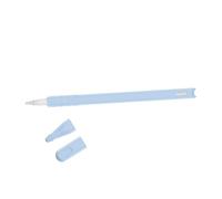 jojofuny Silicone Protective Case and Nib Cover Set for 2nd Generation Stylus Pen, Sky Blue 3pcs Sleeve and Pointed Caps, Compatible with Tablet Pencil for Drawing
